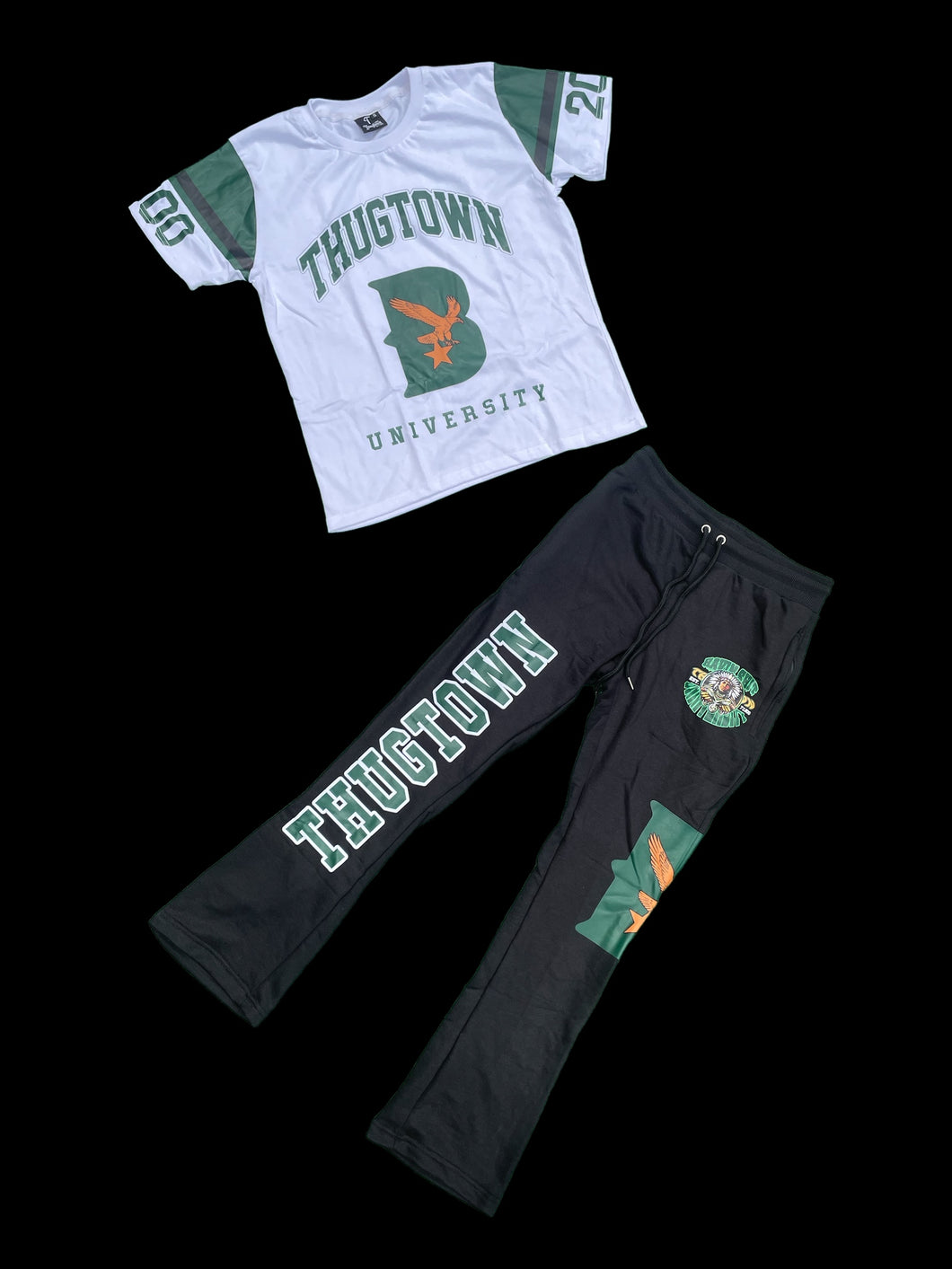 Army green Having College set