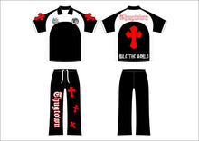 Load image into Gallery viewer, Thugtown Triple Cross Set black red white
